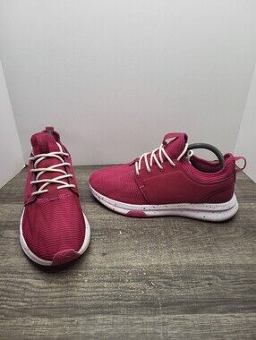 Kuru Atom Cloud Shoes Berry Pink Athletic Lace Up Sneakers Women's Size 9